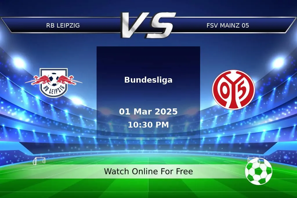 Prediction RB Leipzig vs FSV Mainz 05 Bundesliga 2025