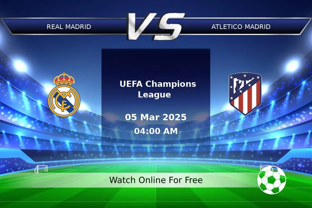 Prediction Real Madrid vs Atletico Madrid UEFA Champions League 2025