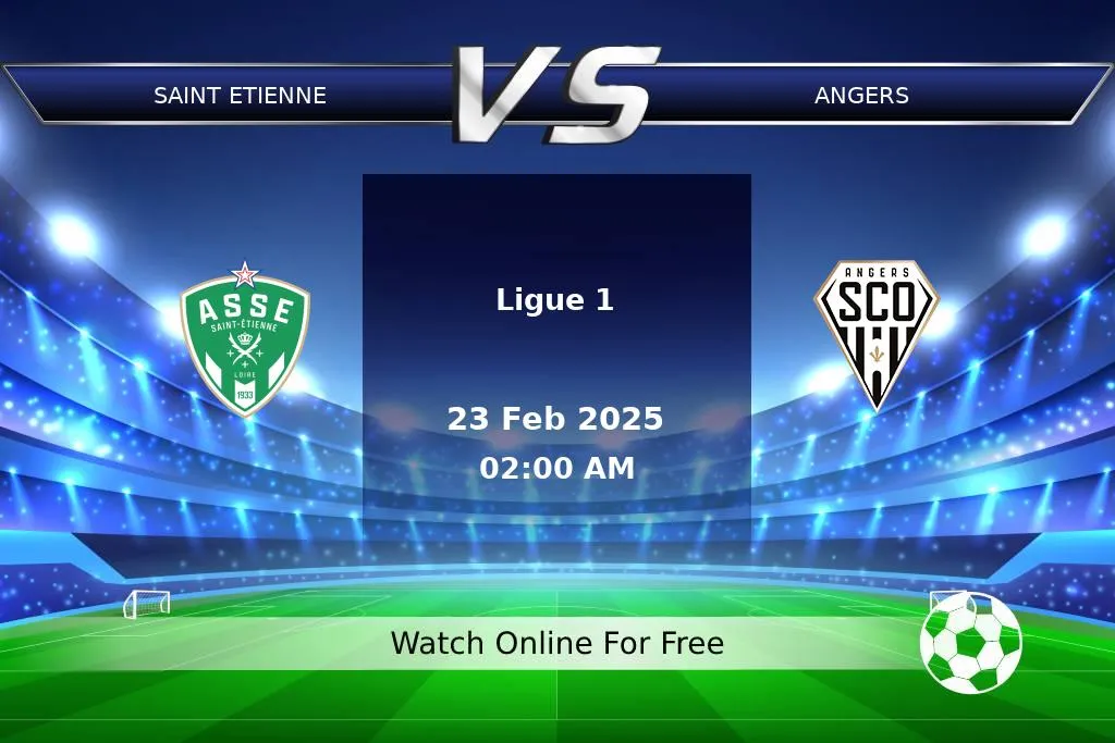 Prediction Saint Etienne vs Angers Ligue 1 2025