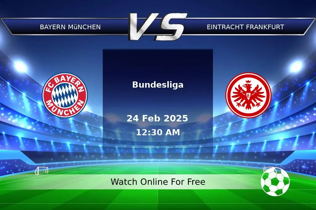 Prediction Bayern München vs Eintracht Frankfurt Bundesliga 2025