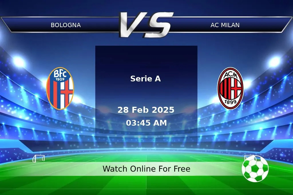 Prediction Bologna vs AC Milan Serie A 2025