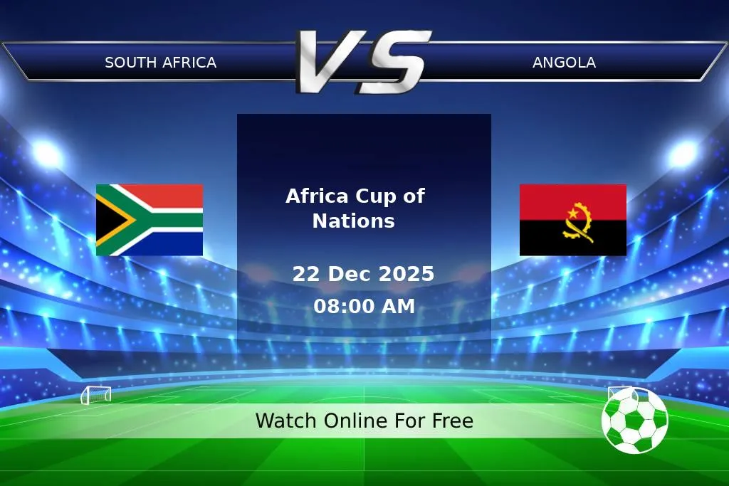 Prediction South Africa vs Angola Africa Cup of Nations 2025