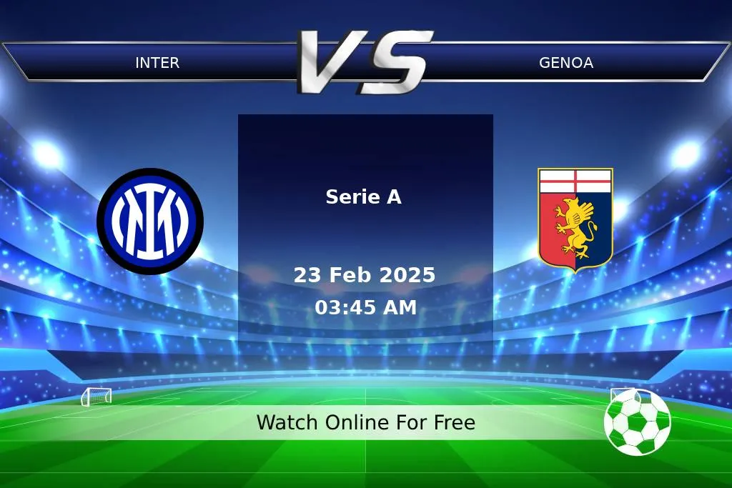 Prediction Inter vs Genoa Serie A 2025