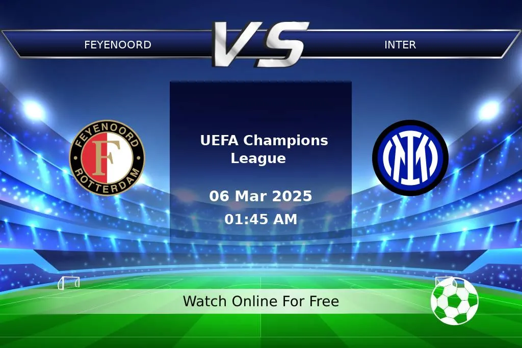 Prediction Feyenoord vs Inter UEFA Champions League 2025