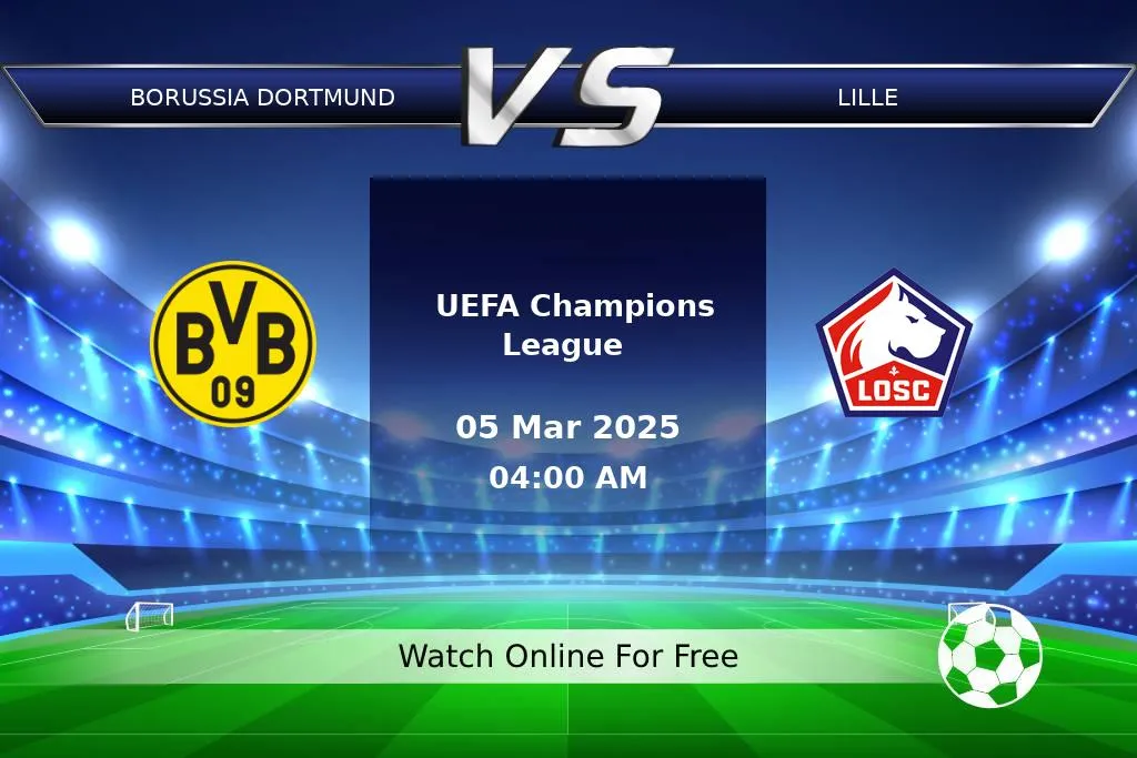 Prediction Borussia Dortmund vs Lille UEFA Champions League 2025