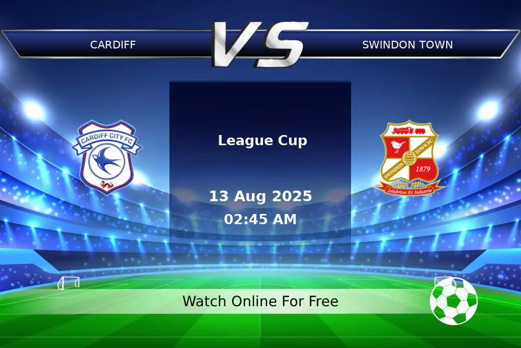 Prediction Cardiff vs Swindon Town League Cup 2025