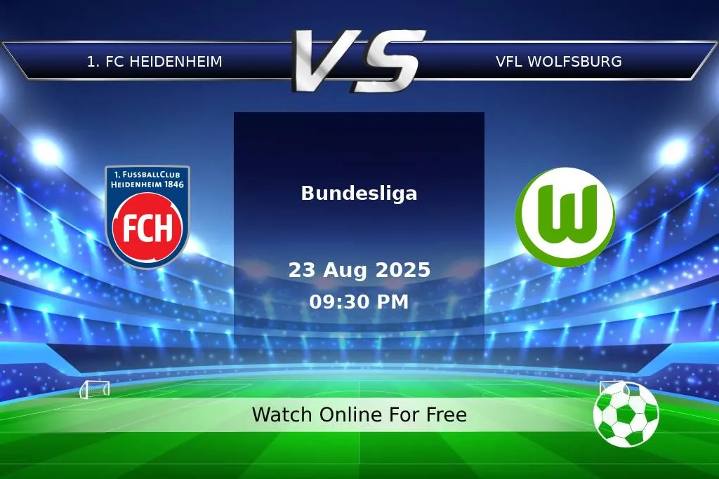 Prediction 1. FC Heidenheim vs VfL Wolfsburg Bundesliga 2025