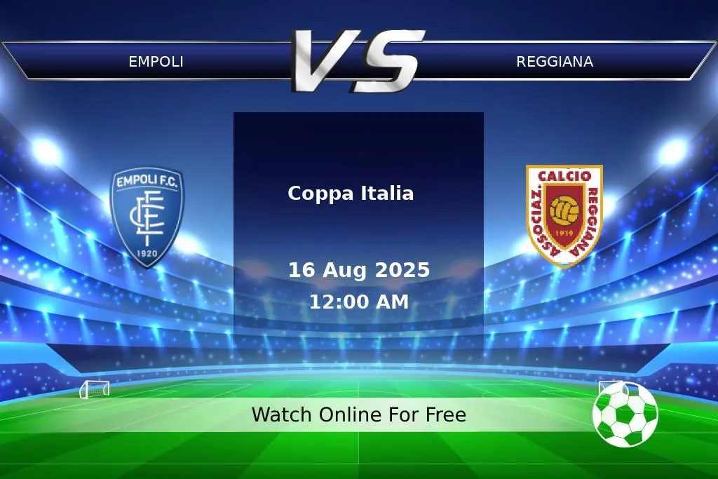 Prediction Empoli vs Reggiana Coppa Italia 2025