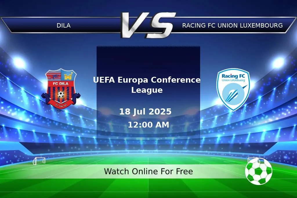 Dila 1-0 Racing FC Union Luxembourg | UEFA Europa Conference League 2025 Result