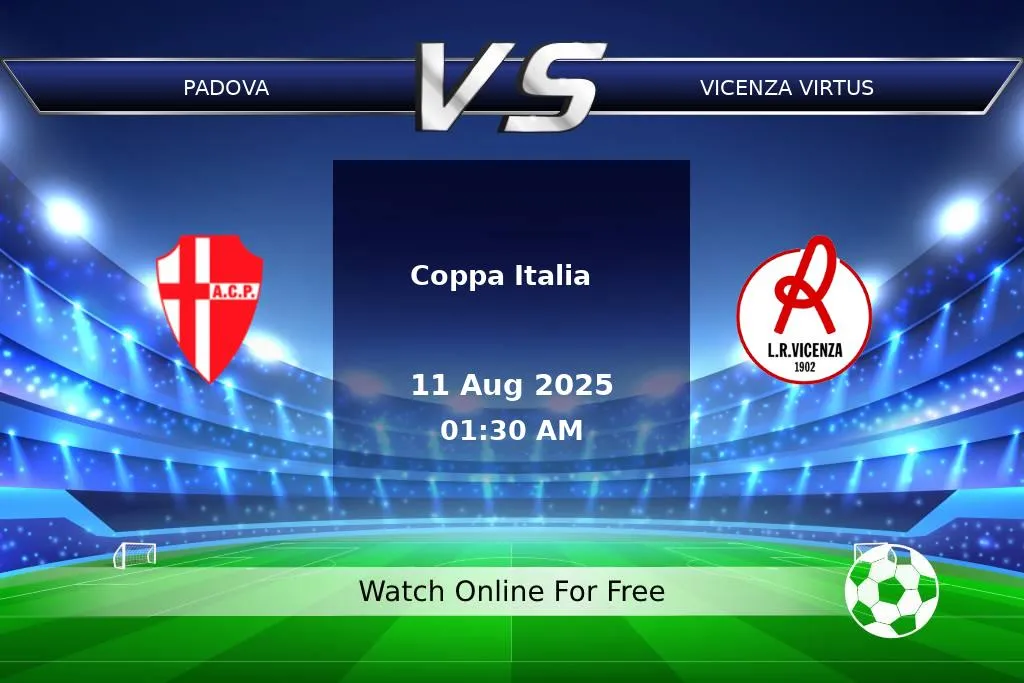 Prediction Padova vs Vicenza Virtus Coppa Italia 2025