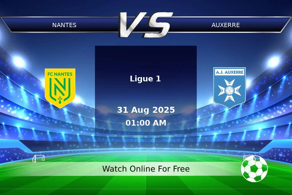 Prediction Nantes vs Auxerre Ligue 1 2025