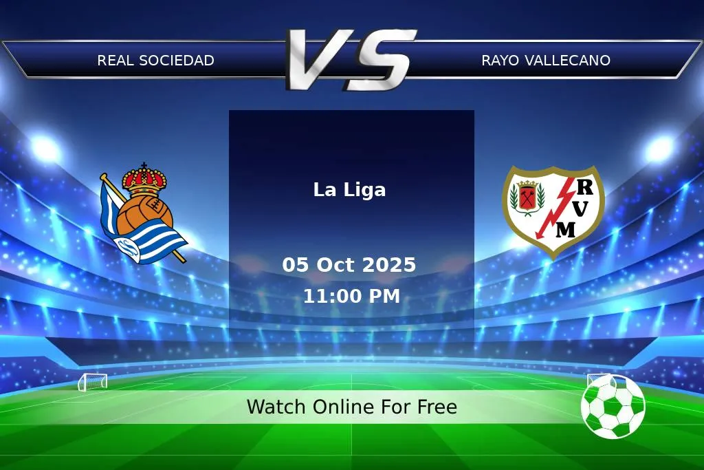 Prediction Real Sociedad vs Rayo Vallecano La Liga 2025