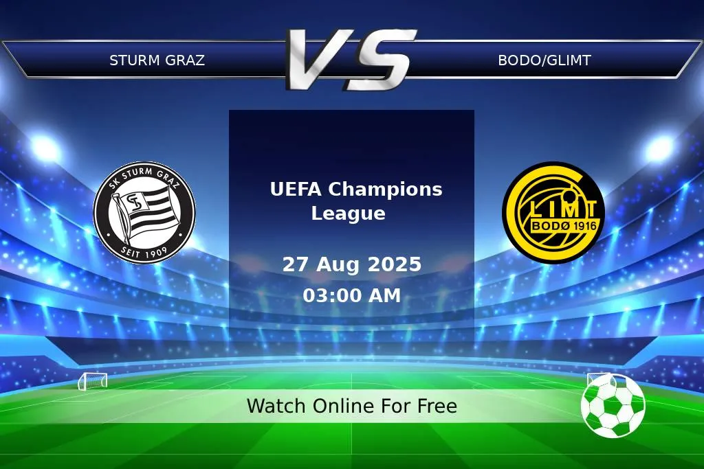 Prediction Sturm Graz vs Bodo/Glimt UEFA Champions League 2025