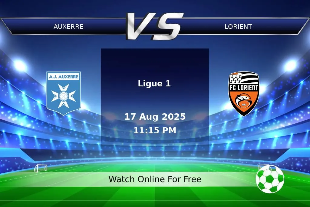 Prediction Auxerre vs Lorient Ligue 1 2025