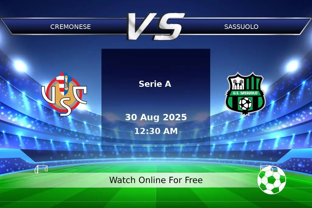 Prediction Cremonese vs Sassuolo Serie A 2025