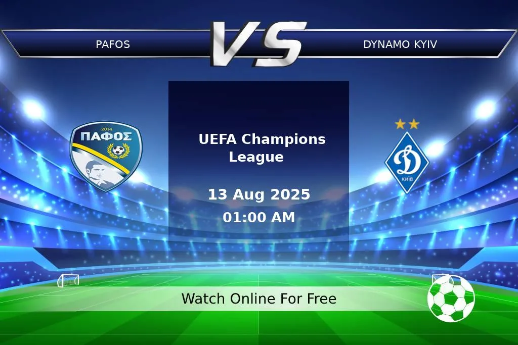 Prediction Pafos vs Dynamo Kyiv UEFA Champions League 2025