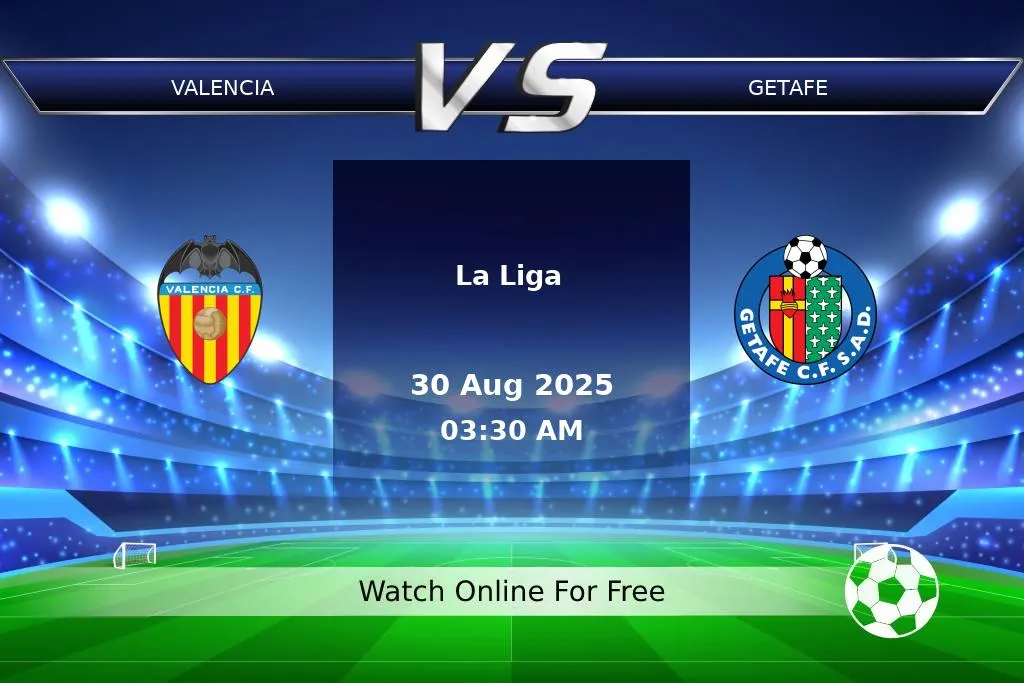 Prediction Valencia vs Getafe La Liga 2025
