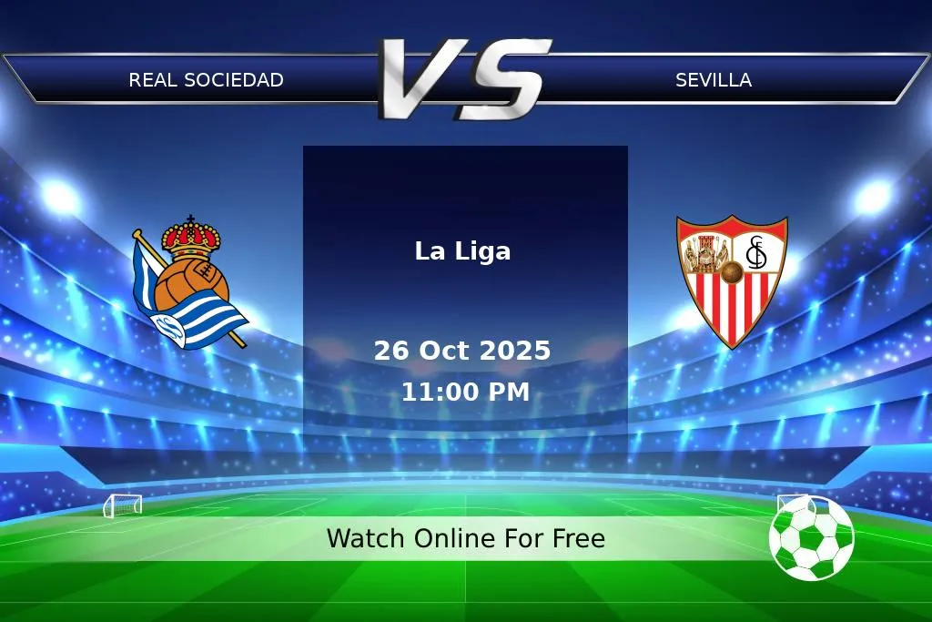 Prediction Real Sociedad vs Sevilla La Liga 2025