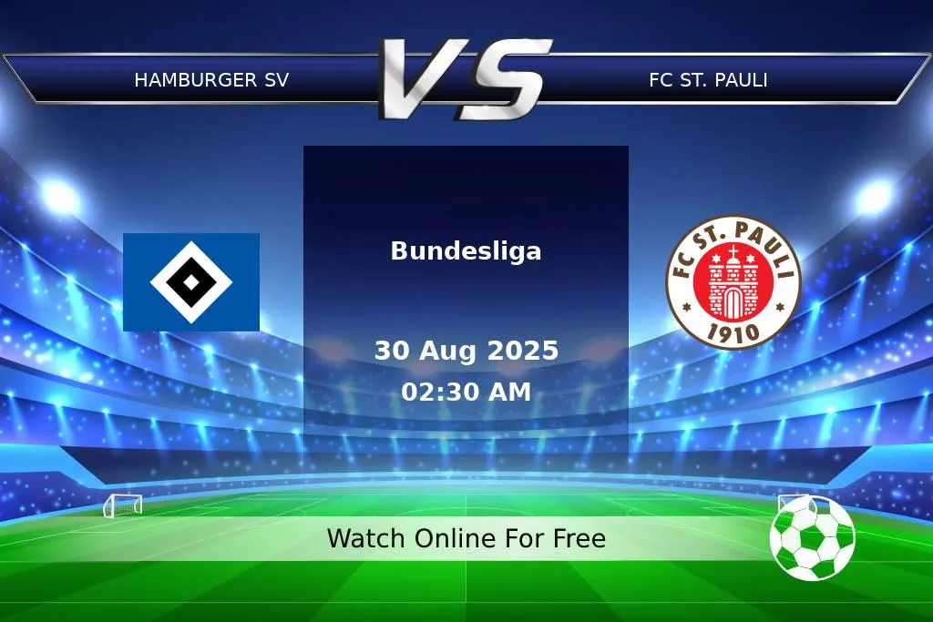 Prediction Hamburger SV vs FC St. Pauli Bundesliga 2025