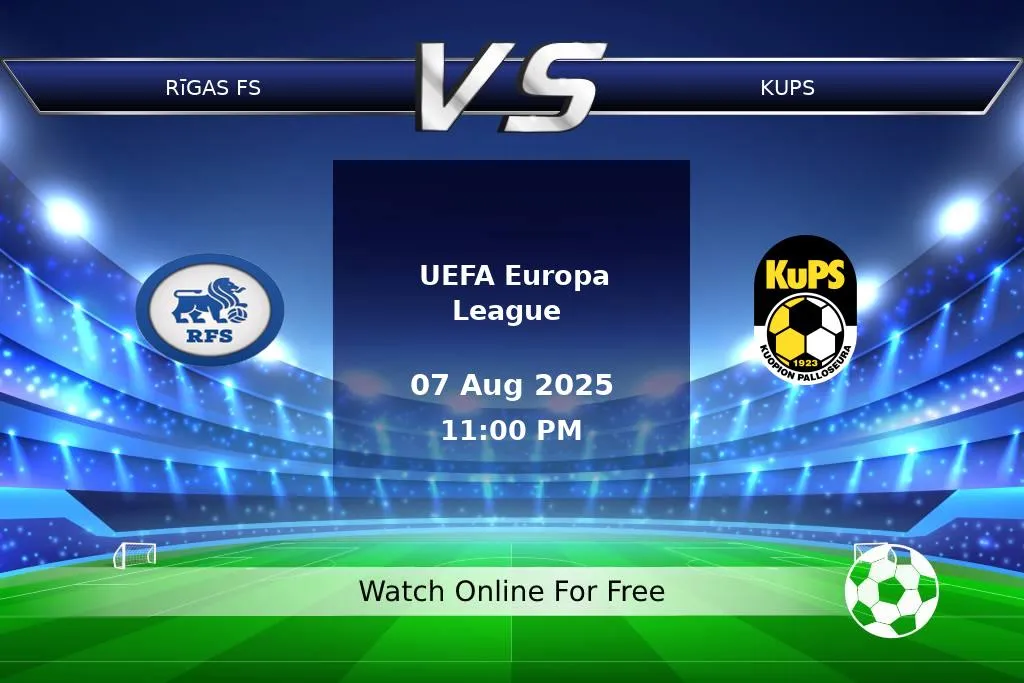 Prediction Rīgas FS vs KuPS UEFA Europa League 2025