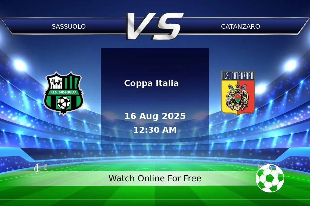 Prediction Sassuolo vs Catanzaro Coppa Italia 2025