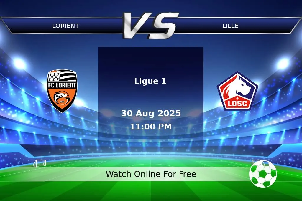 Prediction Lorient vs Lille Ligue 1 2025