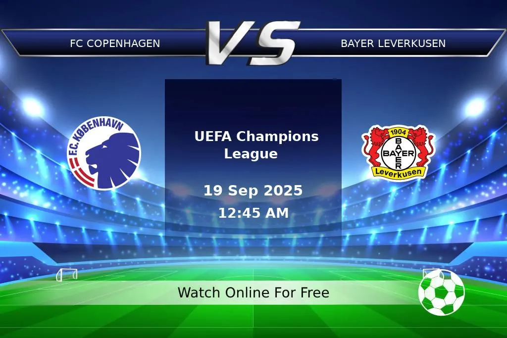 Prediction FC Copenhagen vs Bayer Leverkusen UEFA Champions League 2025