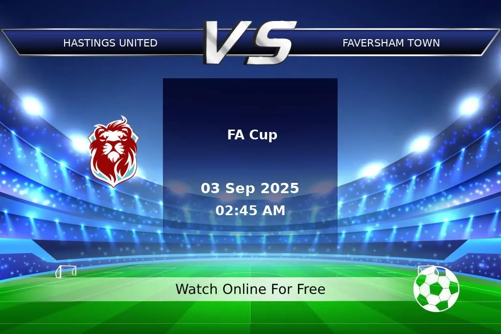 Prediction Hastings United vs Faversham Town FA Cup 2025