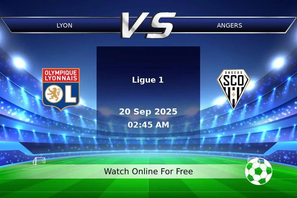 Prediction Lyon vs Angers Ligue 1 2025