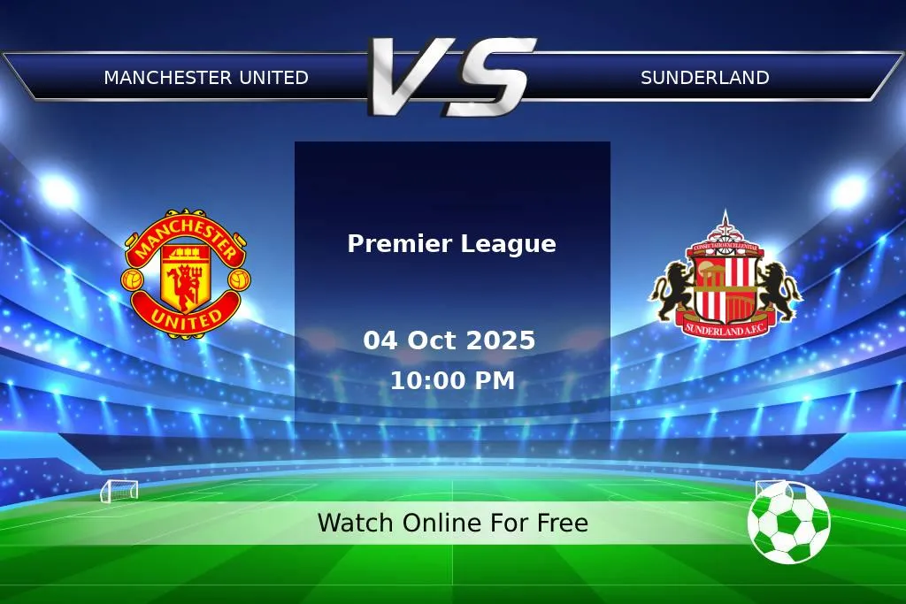 Prediction Manchester United vs Sunderland Premier League 2025