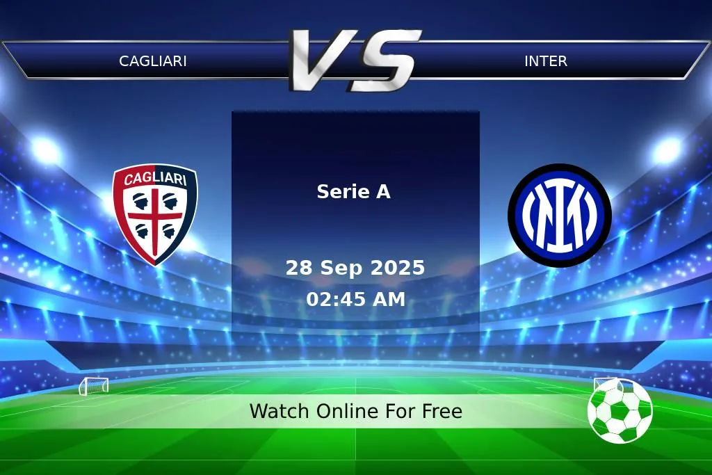 Prediction Cagliari vs Inter Serie A 2025