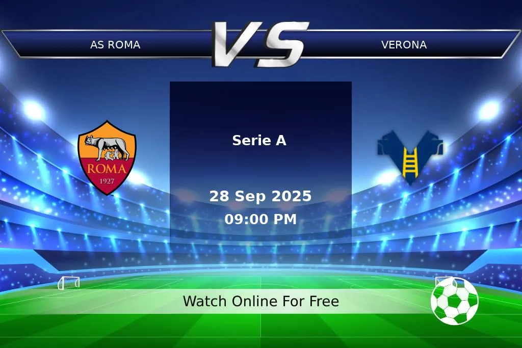 Prediction AS Roma vs Verona Serie A 2025