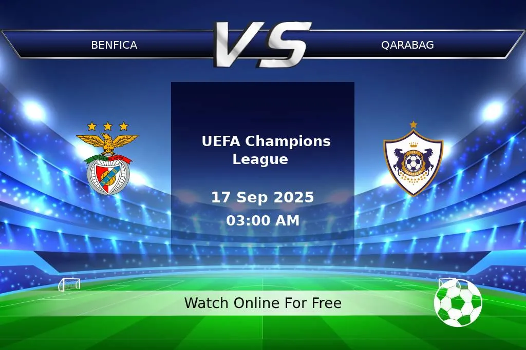 Prediction Benfica vs Qarabag UEFA Champions League 2025