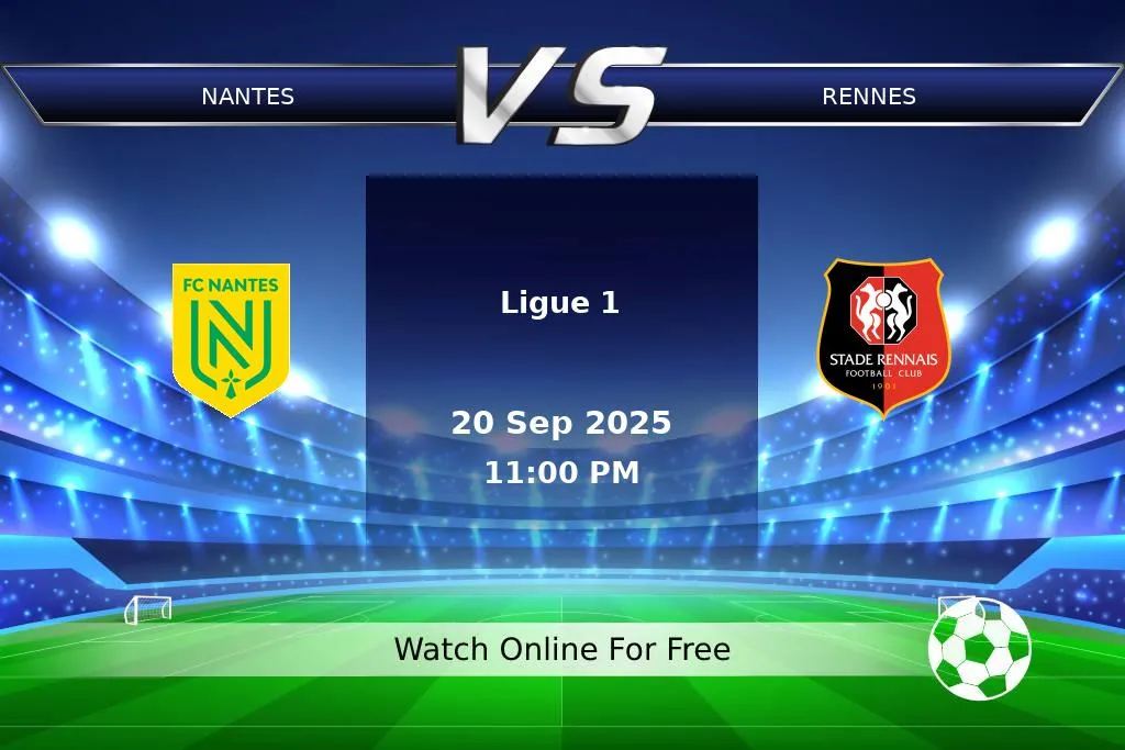 Prediction Nantes vs Rennes Ligue 1 2025