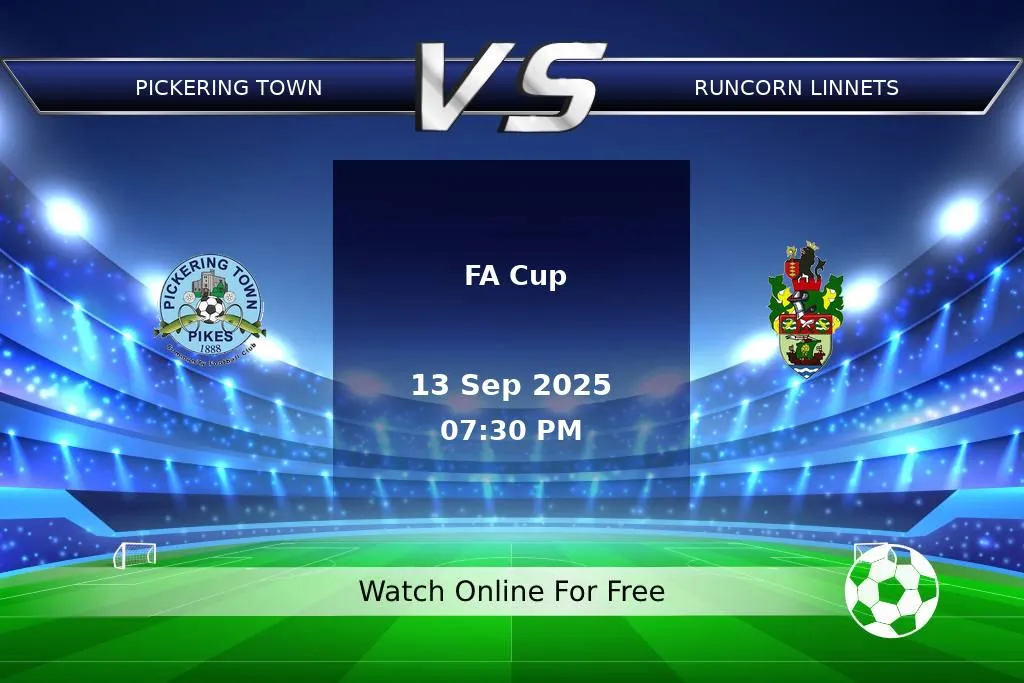 Prediction Pickering Town vs Runcorn Linnets FA Cup 2025