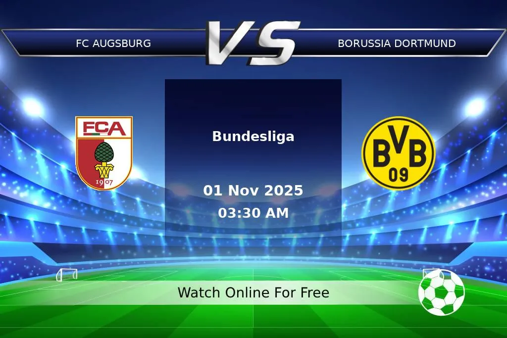 Prediction FC Augsburg vs Borussia Dortmund Bundesliga 2025