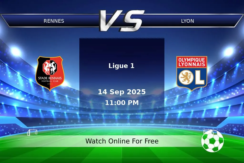 Prediction Rennes vs Lyon Ligue 1 2025