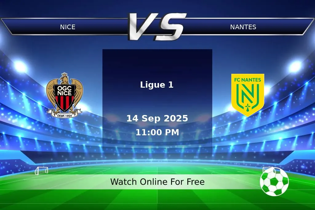 Prediction Nice vs Nantes Ligue 1 2025
