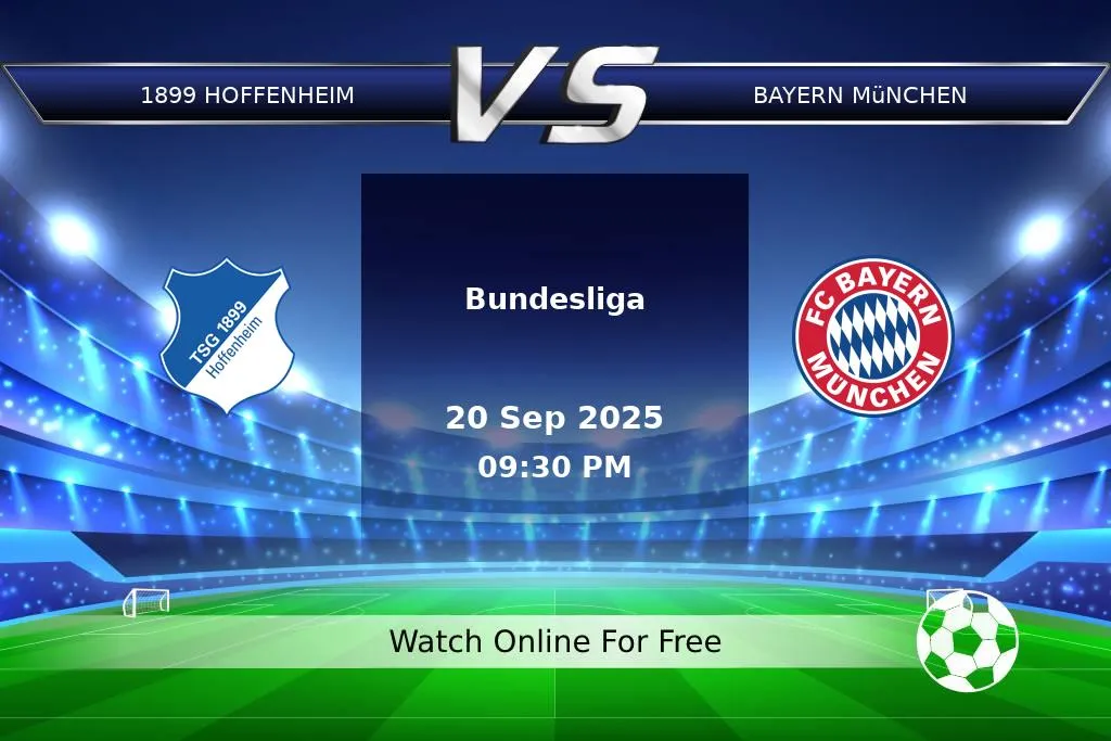 Prediction 1899 Hoffenheim vs Bayern München Bundesliga 2025