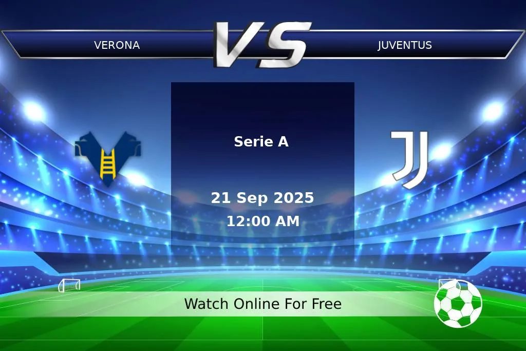 Prediction Verona vs Juventus Serie A 2025
