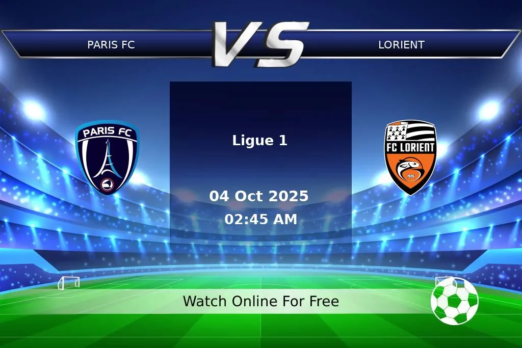 Prediction Paris FC vs Lorient Ligue 1 2025