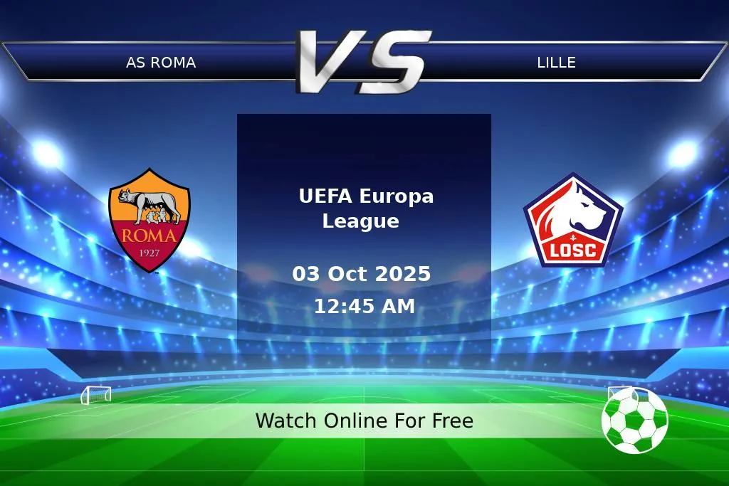 Prediction AS Roma vs Lille UEFA Europa League 2025