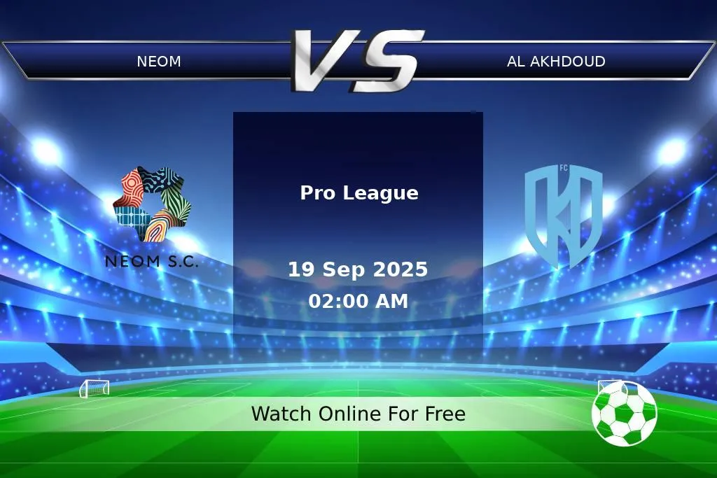 Prediction NEOM vs Al Akhdoud Pro League 2025