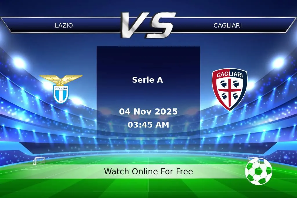 Prediction Lazio vs Cagliari Serie A 2025