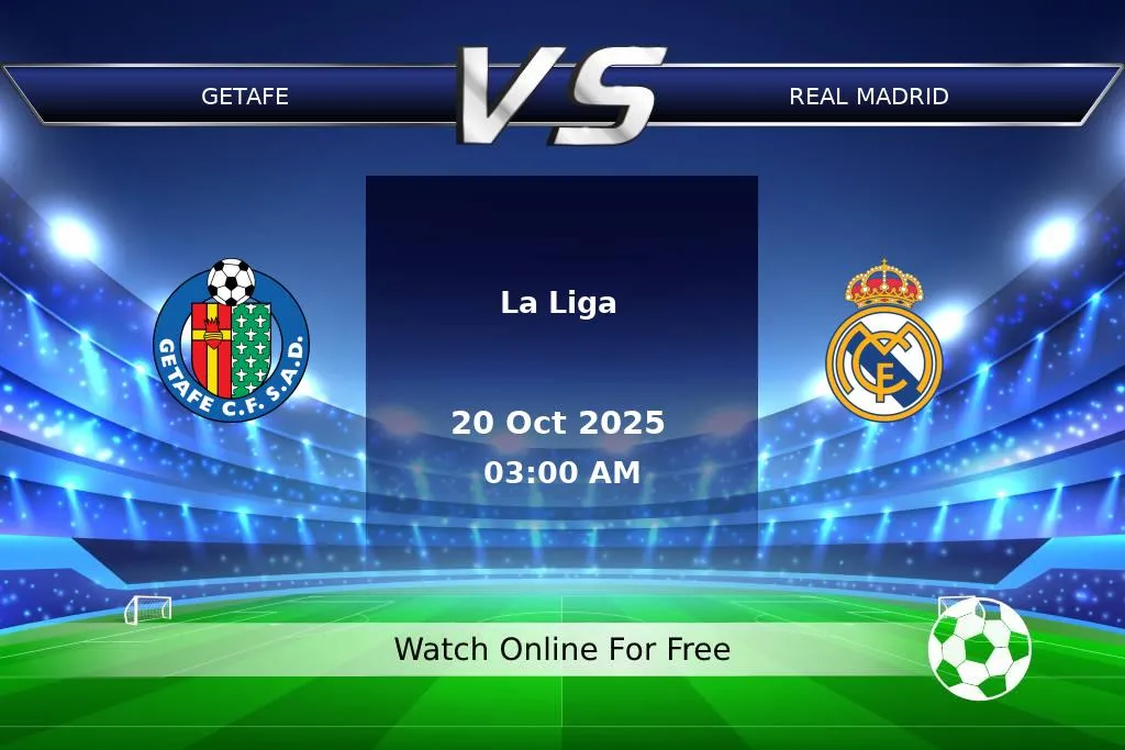 Prediction Getafe vs Real Madrid La Liga 2025