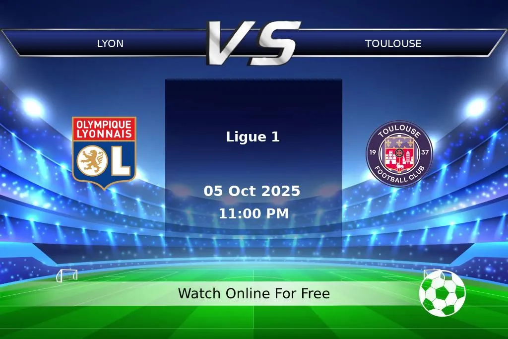 Prediction Lyon vs Toulouse Ligue 1 2025