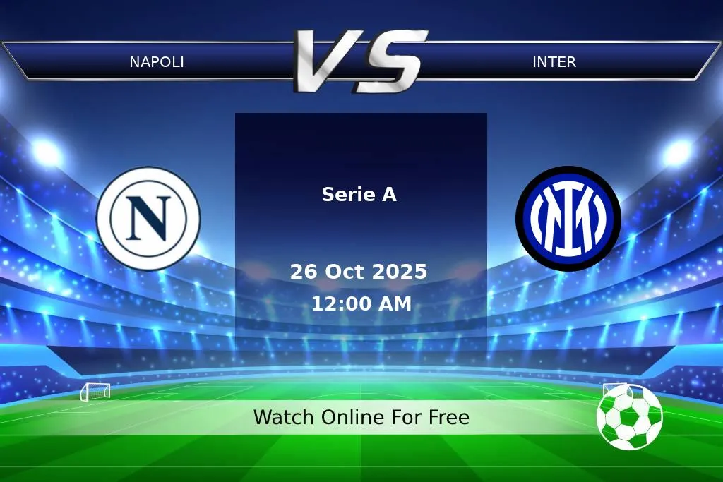 Prediction Napoli vs Inter Serie A 2025