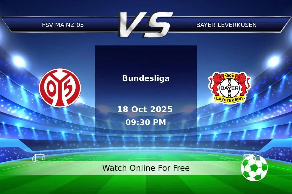 Prediction FSV Mainz 05 vs Bayer Leverkusen Bundesliga 2025