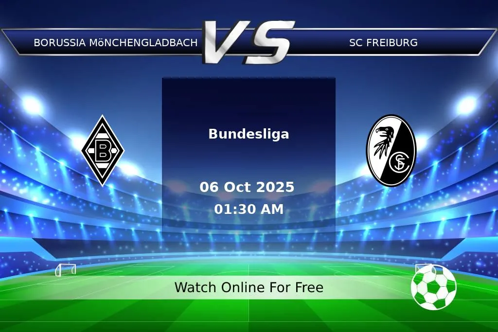 Prediction Borussia Mönchengladbach vs SC Freiburg Bundesliga 2025