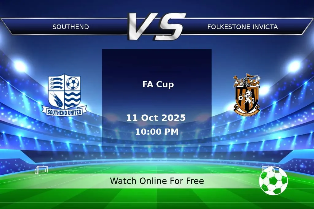 Prediction Southend vs Folkestone Invicta FA Cup 2025